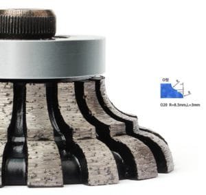 Diamond Segmented Profiling Wheel