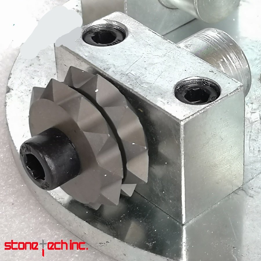 Bush Hammer Plate Star Type Single Row D150 X 4 Head