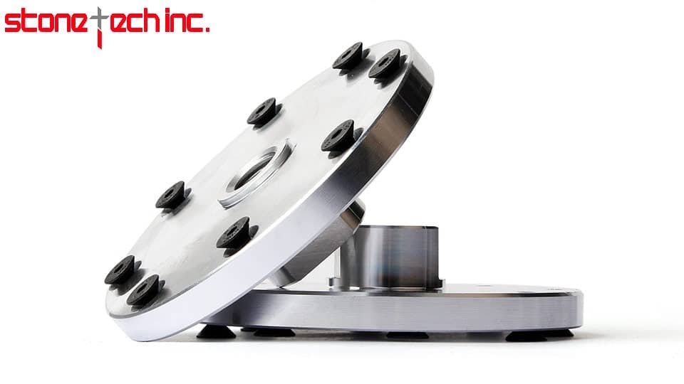 Stone Tech Inc - 1PC Rigid Flange Coupling Motor Guide Shaft Adapter 5/8-11 M14 Durable Insulation Metal Flange Tool for Diamond Saw Blade
