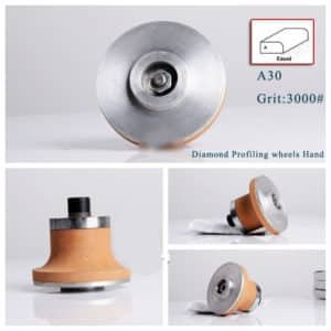 3000# shape A diamond profiling wheel