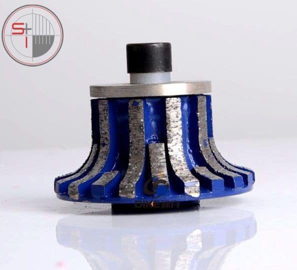 Diamond profiling wheel for granite for portable grinding machine for stone| 0# shape A