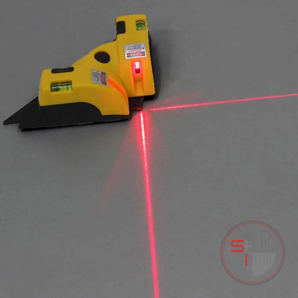 Level Measuring Wall Painting Positioning Stair Board Infrared Ray Handhold Accurate Tile Laying Right Angle Gradienter