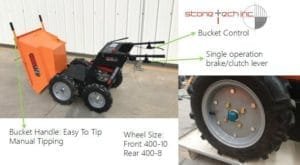 Self-Powered Wheel Barrow