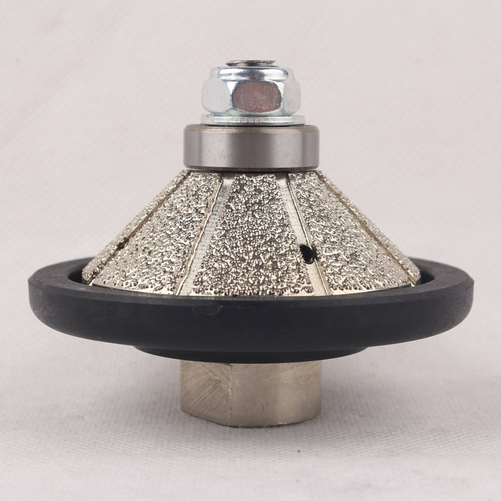 Vacuum Brazed Hand Profiler Wheel Bevel 5-20 mm Diamond Profile Grinding Wheel For Angle Grinder On Granite/Marble Vacuum Brazed Hand Profiler Wheel Bevel 5-20 mm Diamond Profile Grinding Wheel For Angle Grinder On Granite/Marble