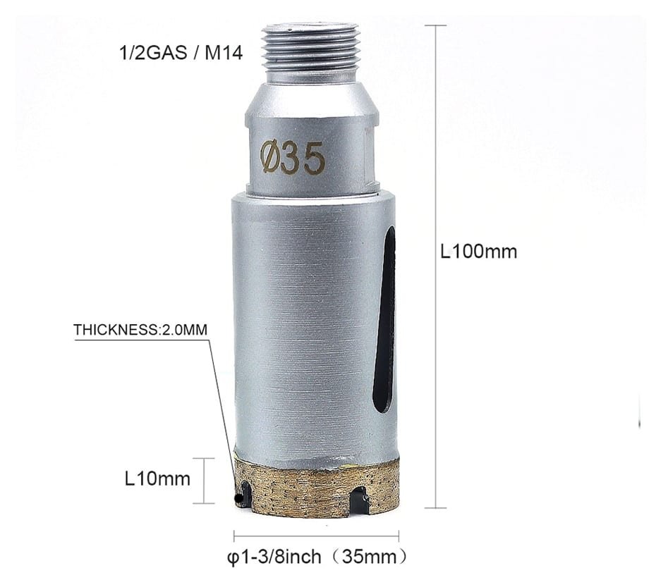 drill bit for granite and marble