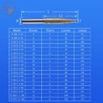 Vacuum brazed stone cutter bits