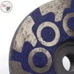 Diamond turbo grinding discs for grinding and polishing stone