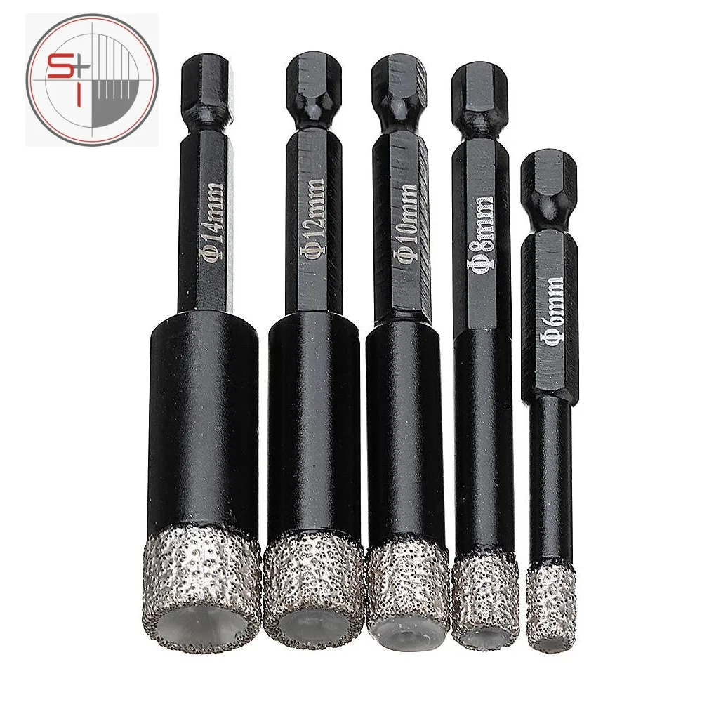 Vaccum Brazed Diamond Dry Drill Bits