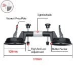 2 Pcs Stone Seam Setter Hand Installation Seaming Tool For Seam Joining & Leveling Glass/Stone slabs/Countertop/Tiles