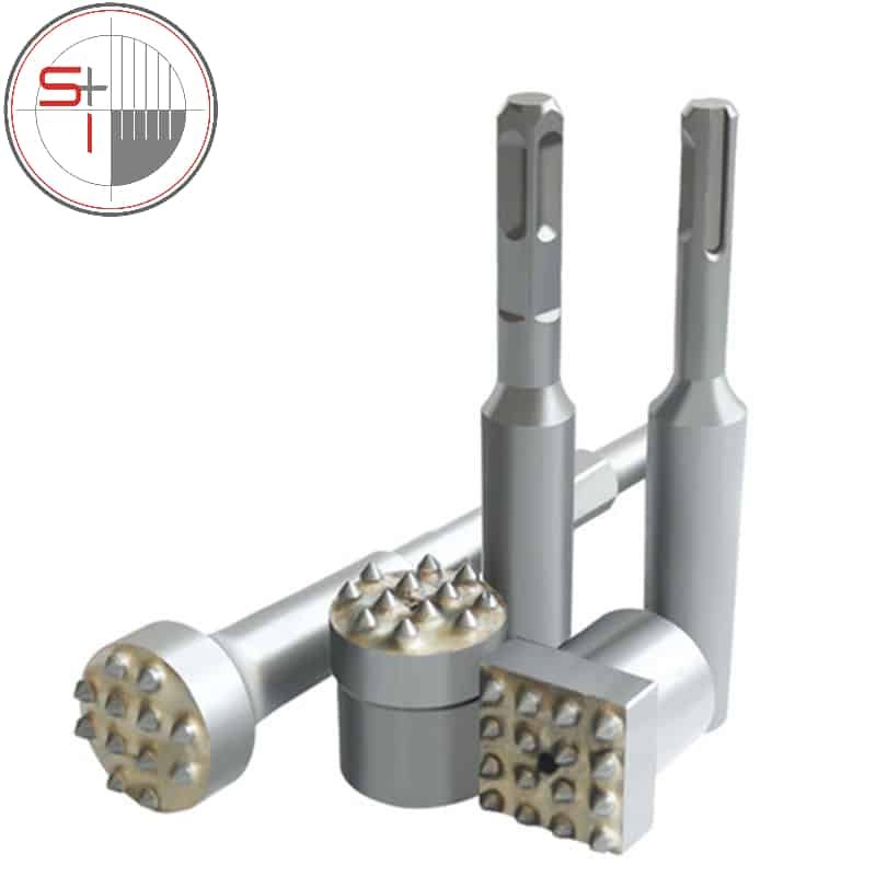 Punch drilling bits rock bit chipping drills chisel drill bits