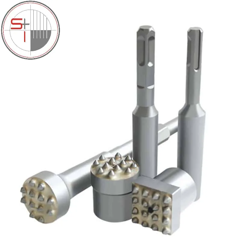 Punch drilling bits rock bit chipping drills chisel drill bits
