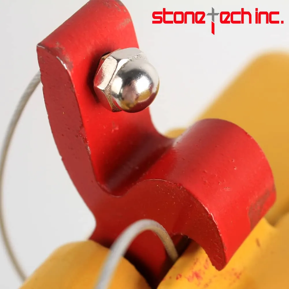 Hooks for stone slab lifter, lifting tools
