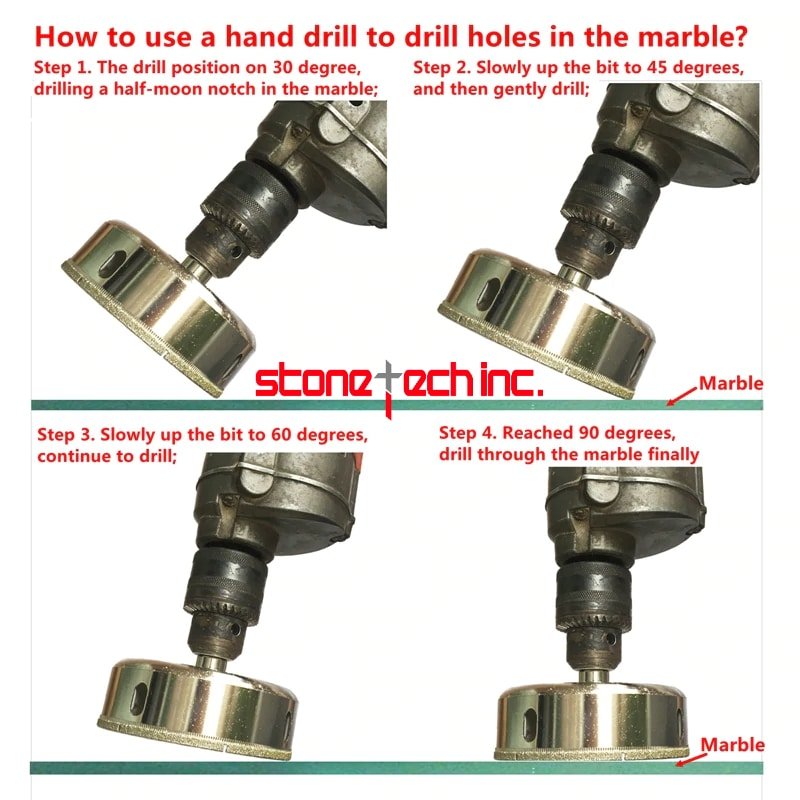 Diamond Drill Bits for Stone and Marble