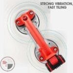 Tile Vibrator Portable Machine 60-120mm | Adjustable Suction Cups | Automatic Floor Leveling Vibrator with Battery