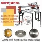 Ceramic Tile Stone Cutting Machine Fully Automatic Electric Tool Desktop Multifunction Chamfer Edging Cutting Easy Carry 800cm