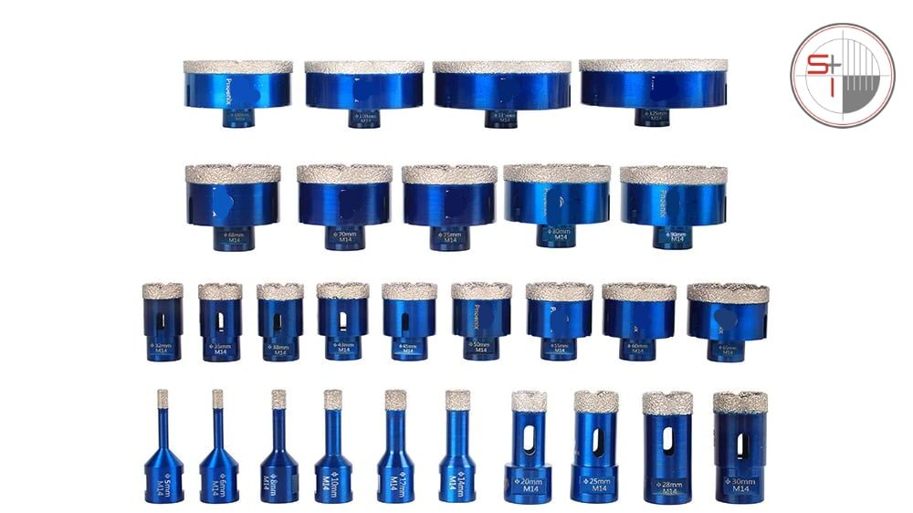 Diamond Coated Hole Drill Bits For Porcelain Ceramic Tile