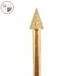 Diamond router bits in different shapes for precision stonework