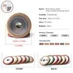 Resin Diamond Slot Polishing