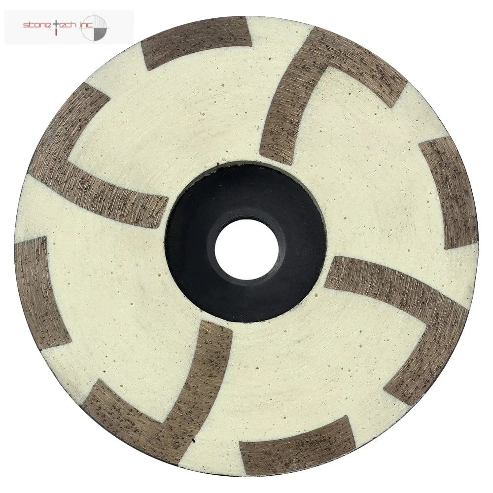 Diamond Grinding Cup Wheels with Iron Backer for Grinding Stone, Concrete and Tiles