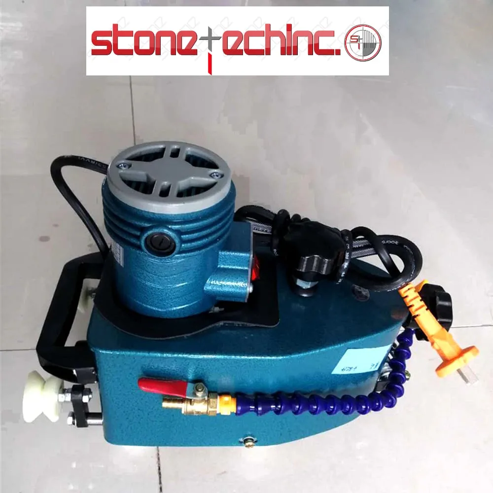 Portable glass edging machine