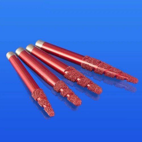 Multi-Layer Vacuum-Brazed Stone Bit Carving Tools