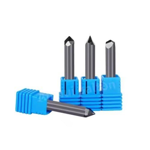 CNC Carving Turning Tool - PCD Diamond Engraving Milling Cutter for Stone and Granite