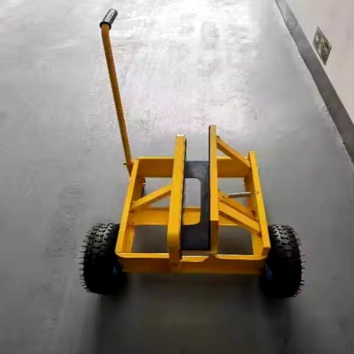 Self-Locking Stone Slab Trolley with Engine Core for Material Handling