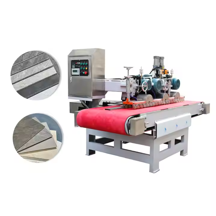 1200 Automatic CNC Granite Tile Cutting Machine with wet cutting and three-blade system for ceramic and granite tiles.