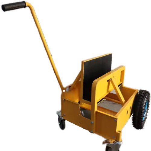 Self-Locking Stone Slab Trolley with Engine Core for Material Handling