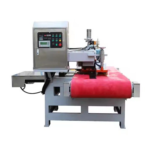 1200 Automatic CNC Granite Tile Cutting Machine with wet cutting and three-blade system for ceramic and granite tiles.