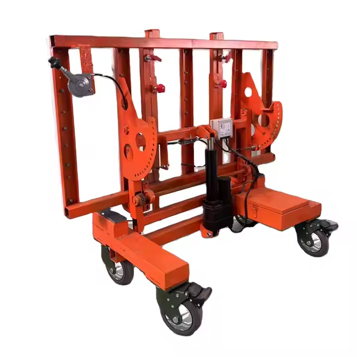 Heavy Duty Electric Cargo Transfer Cart Transport Trolley for Warehouse